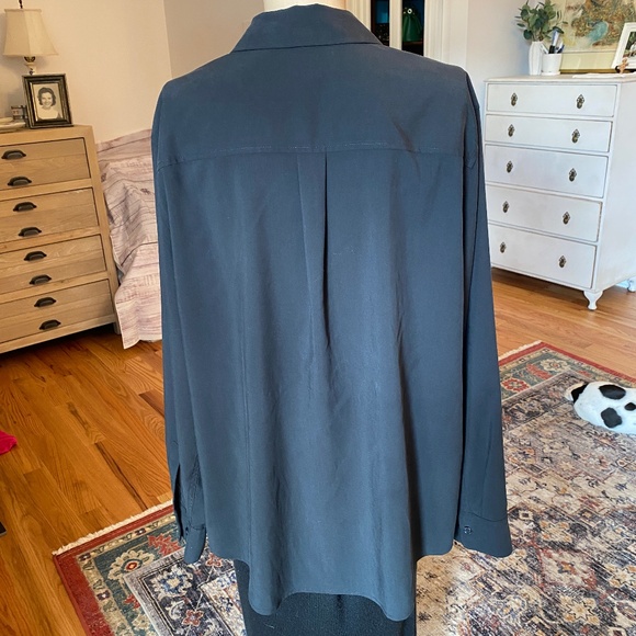 Chico's Black‎ Embroidered Tunic - Size 3 - Picture 5 of 11